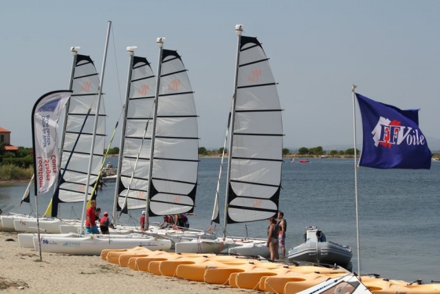  Sail in a catamaran with the Cercle de Voile du Cap Leucate